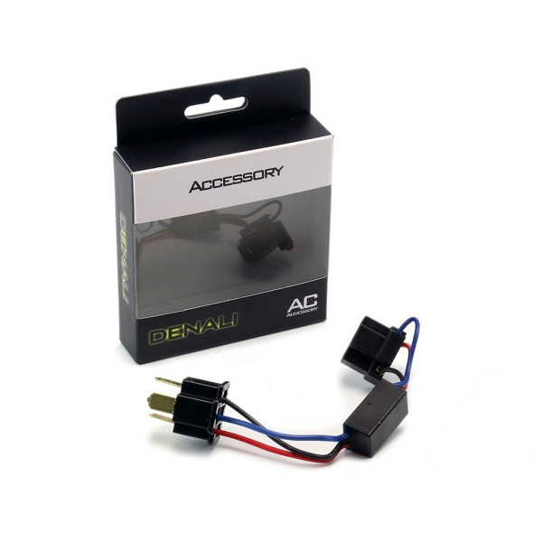 Denali Denali "All-On" Combination Low Beam With High Beam Conversion H4 Headlight Wiring Harness